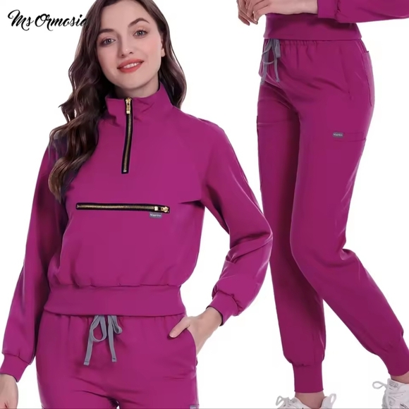 Jackets & Blazers - Women's Purple Jumpsuit